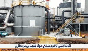 ایمنی ذخیره سازی مواد شیمیایی در مخزن منبع تانکر