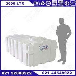 مخزن 2000 لیتری مکعبی افقی طبرستان